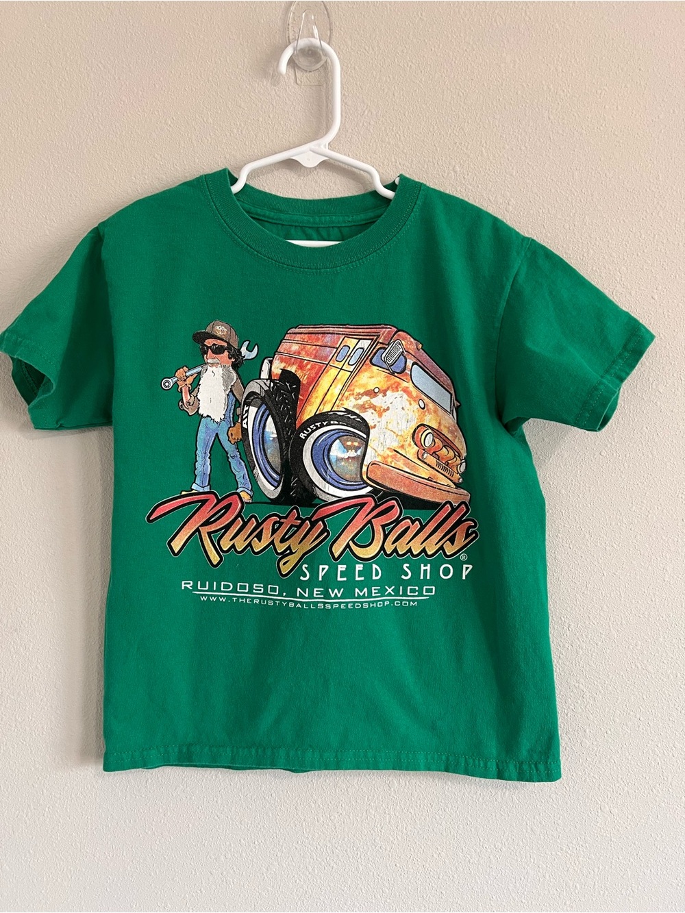 Green Kids Graphic Tee - Speed Shop Design